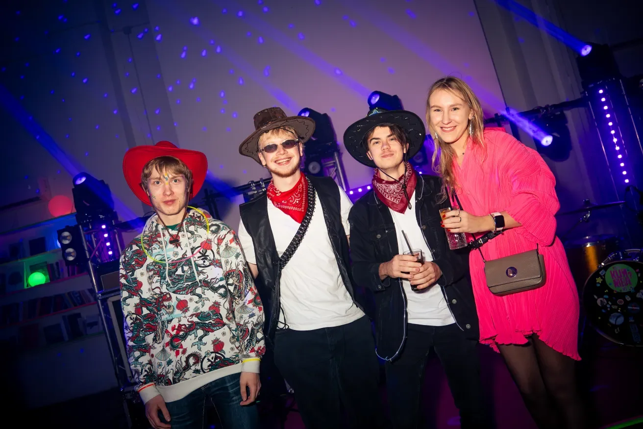 image from a party