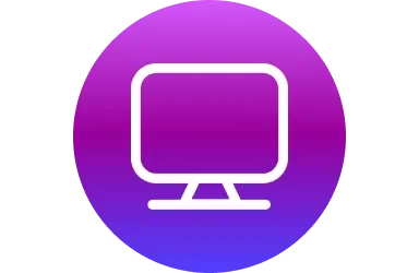 Illustration of computer. 