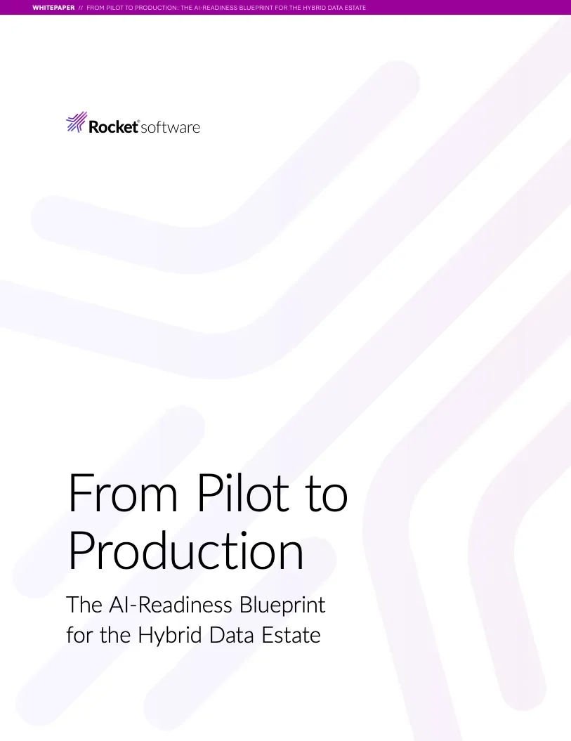 From Pilot to Production: The AI-Readiness Blueprint for the Hybrid Data Estate - Whitepaper