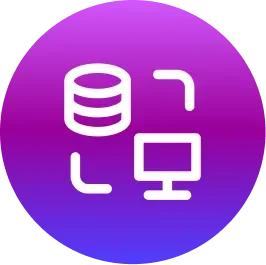 purple vertica icon